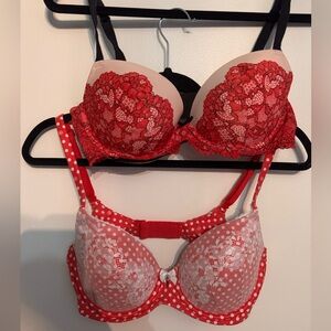 TWO Victoria’s Secret Bras size 34D